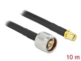 Delock 90449 Antenna Cable N Plug To Sma Plug Lmr/Cfd300 10 M Low Loss