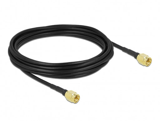 Delock 90470 Antenna Cable Sma Plug To Sma Plug Lmr/Cfd100 5 M Low Loss