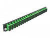 Delock 43364 19″ Splice Box Front Panel 24 Port Sc Duplex Green