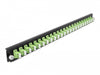 Delock 43362 19″ Splice Box Front Panel 24 Port Lc Duplex Limegreen