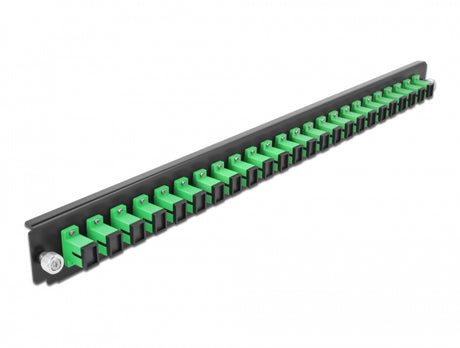 Delock 43352 19″ Splice Box Front Panel 24 Port Sc Simplex Green