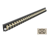 Delock 43353 19″ Splice Box Front Panel 24 Port Sc Simplex Beige