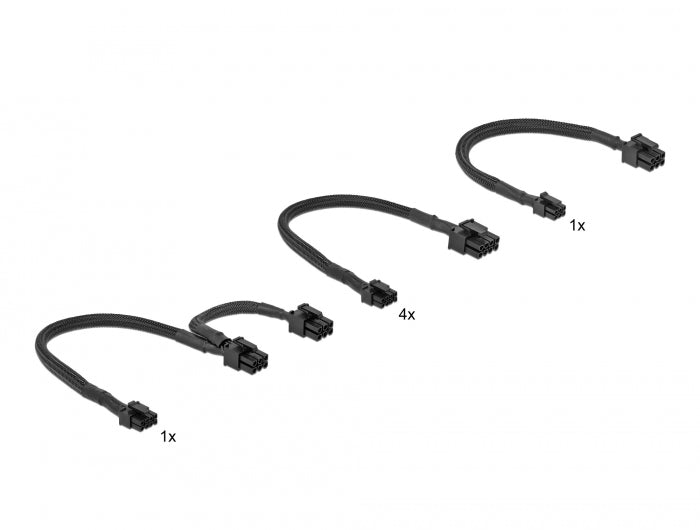 Delock 86735 Power Cable Set Suitable For Mac Pro 2019