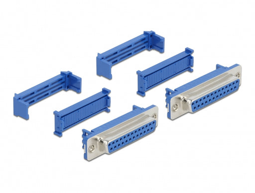 Delock 66597 D-Sub 25 Female With Insulation Displacement 2 Pieces