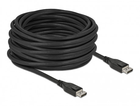 Delock 85504 Active Displayport Cable 8K 60 Hz 15 M