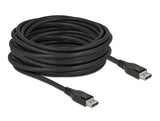 Delock 85502 Active Displayport Cable 8K 60 Hz 10 M