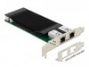 Delock 88500 Pci Express X4 Card To 2 X Rj45 Gigabit Lan Poe+ I350