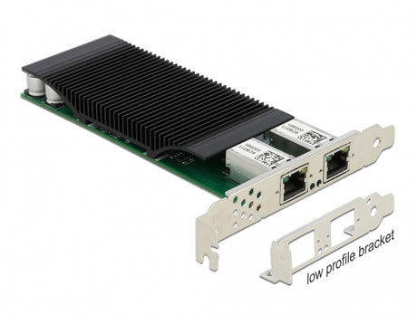 Delock 88500 Pci Express X4 Card To 2 X Rj45 Gigabit Lan Poe+ I350