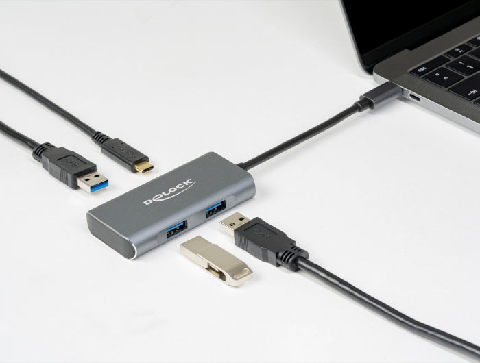 Delock 63261 External Usb 10 Gbps Usb Type-C™ Hub