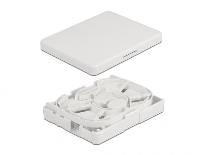 Delock 86842 Optical Fiber Connection Box For Wall Mounting