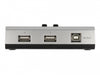 Delock 87760 Switch Usb 2.0 With 1 X Type-B Female To 2 X Type-A Female