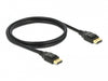 Delock 82423 Cable Displayport 1.2 Male > Displayport Male 4K 1 M