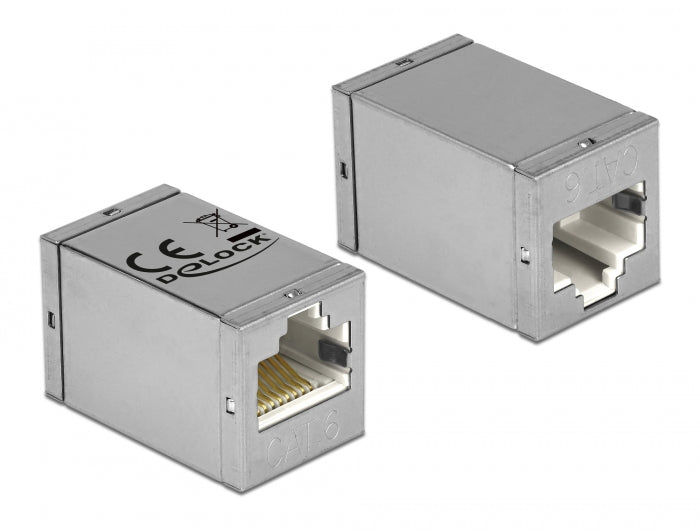 Delock 86250 Adapter Rj45 Jack > Rj45 Jack Cat.6 Stp Compact