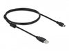 Delock 82273 Usb 2.0 Cable Type-A Male To Usb 2.0 Mini-B Male 1 M Black