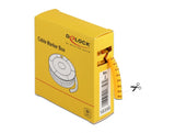 Delock 18356 Cable Marker Box, No. 2, Yellow, 500 Pieces