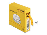 Delock 18362 Cable Marker Box, No. 8, Yellow, 500 Pieces