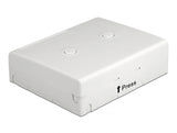 Delock 86843 Optical Fiber Connection Box For Wall Mounting