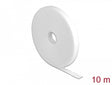 Delock 18378 Hook-And-Loop Tape On Roll L 10 M X W 13 Mm White