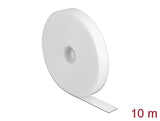 Delock 18382 Hook-And-Loop Tape On Roll L 10 M X W 20 Mm White