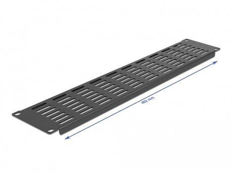 Delock 66680 19″ Network Cabinet Panel With Ventilation Slots Horizontal 2U