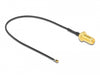 Delock 12656 Antenna Cable Rp-Sma Jack Bulkhead To I-Pex Inc., Mhf® 4L Lk Plug