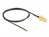 Delock 12660 Antenna Cable Rp-Sma Jack Bulkhead To I-Pex Inc., Mhf® 4L Lk Plug