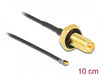 Delock 12655 Antenna Cable Rp-Sma Jack Bulkhead To I-Pex Inc., Mhf® 4L Lk Plug