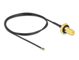 Delock 12661 Antenna Cable Rp-Sma Jack Bulkhead To I-Pex Inc., Mhf® 4L Lk Plug