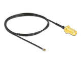 Delock 12666 Antenna Cable Sma Jack Bulkhead To I-Pex Inc., Mhf® 4L Lk Plug