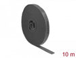 Delock 18391 Hook-And-Loop Tape On Roll L 10 M X W 15 Mm Grey