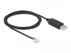 Delock 66735 Adapter Cable Usb Type-A To Serial Rs-232 Rj12