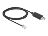 Delock 66735 Adapter Cable Usb Type-A To Serial Rs-232 Rj12