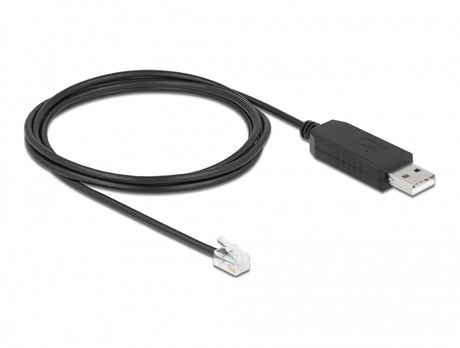 Delock 66738 Adapter Cable Usb Type-A To Serial Rs-232 Rj10