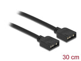 Delock 86013 Rgb Connection Cable 3 Pin For 5 V Rgb / Argb Led Illumination