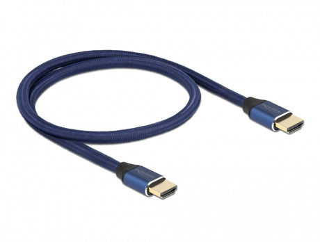 Delock 85445 Ultra High Speed Hdmi Cable 48 Gbps 8K 60 Hz Blue 0.5 M Certified