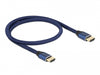 Delock 85445 Ultra High Speed Hdmi Cable 48 Gbps 8K 60 Hz Blue 0.5 M Certified