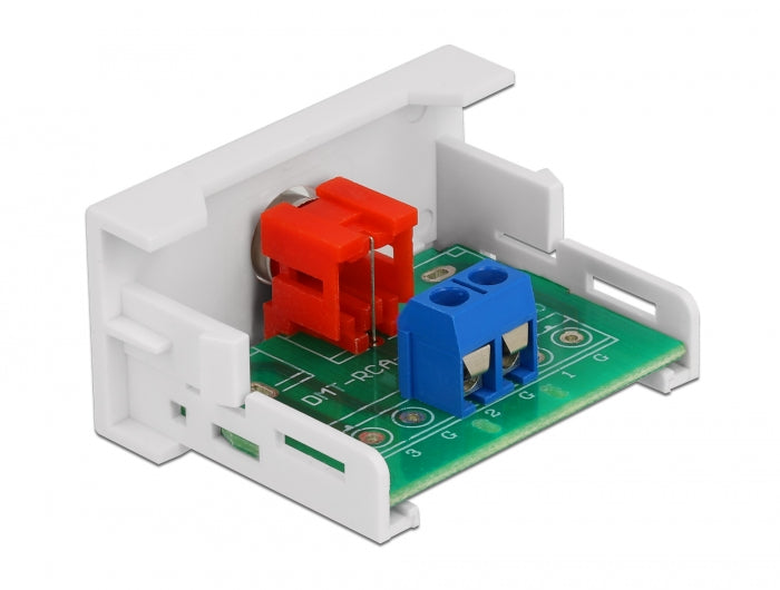 Delock 81337 Easy 45 Module Rca Female Port 22.5 X 45 Mm