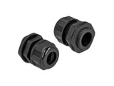 Delock 60385 Cable Gland Pg16 For Flat Cable Black 2 Pieces