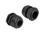 Delock 60367 Cable Gland Pg21 For Round Cable Black 2 Pieces