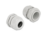 Delock 60388 Cable Gland Pg21 For Flat Cable Grey 2 Pieces