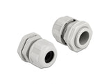 Delock 60366 Cable Gland Pg16 For Round Cable Grey 2 Pieces