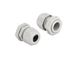 Delock 60364 Cable Gland Pg13.5 For Round Cable Grey 2 Pieces