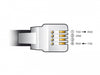 Delock 66734 Adapter Cable Usb Type-A To Serial Rs-232 Rj9/Rj10