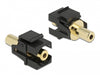 Delock 86858 Keystone Module Stereo Jack Female 3.5 Mm 3 Pin