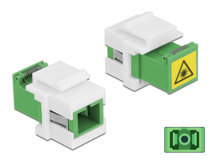 Delock 86831 Keystone Module Sc Simplex Female To Sc Simplex Female