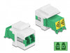 Delock 86833 Keystone Module Lc Duplex Female To Lc Duplex Female