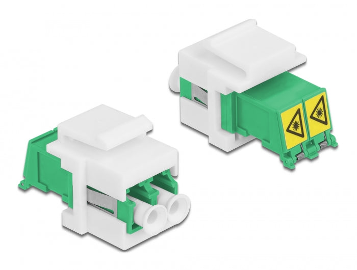 Delock 86833 Keystone Module Lc Duplex Female To Lc Duplex Female