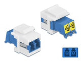 Delock 86834 Keystone Module Lc Duplex Female To Lc Duplex Female