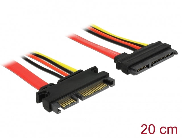 Delock 84362 Extension Cable Sata 6 Gb/S 22 Pin Plug > Sata 22 Pin Receptacle