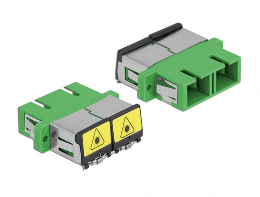 Delock 86892 Optical Fiber Coupler With Laser Protection Flip Sc Duplex Female